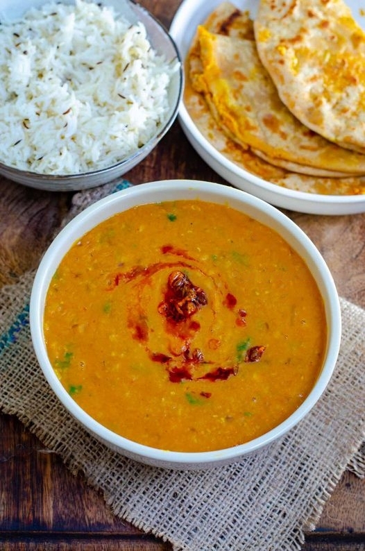 Easy Indian Red Lentil Dahl