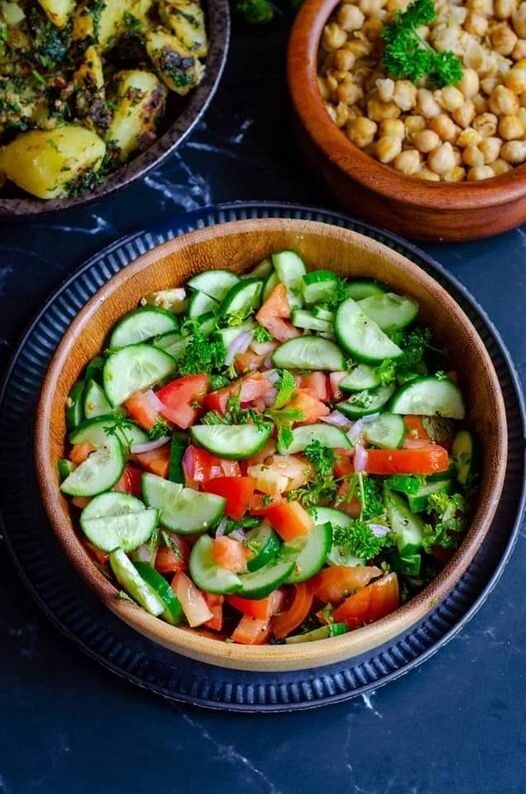 Persian Shirazi Salad