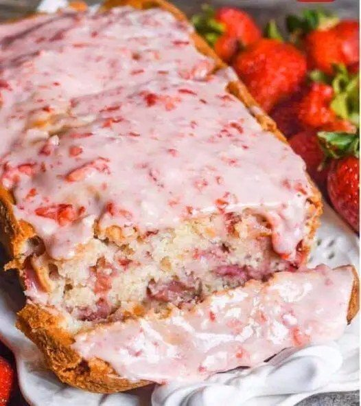 Easy Vegan Strawberry Bread