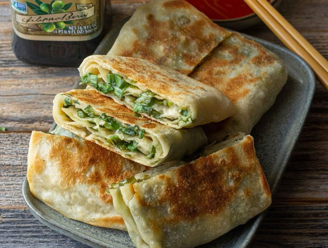 Vegan Scallion Pockets