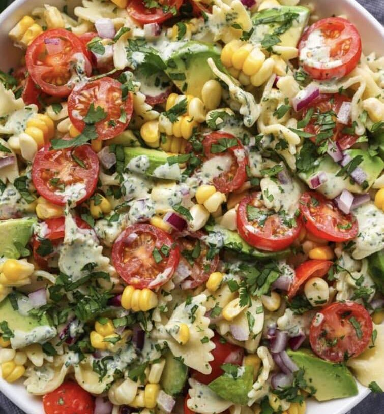 Cilantro Lime Pasta Salad.