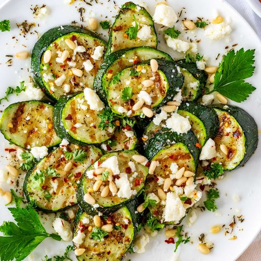 Grilled Zucchini – Traditional Grill or Ninja Foodi Grill