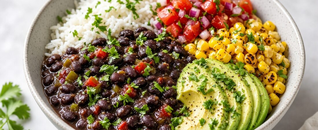 Smoky Black Bean Burrito Bowl