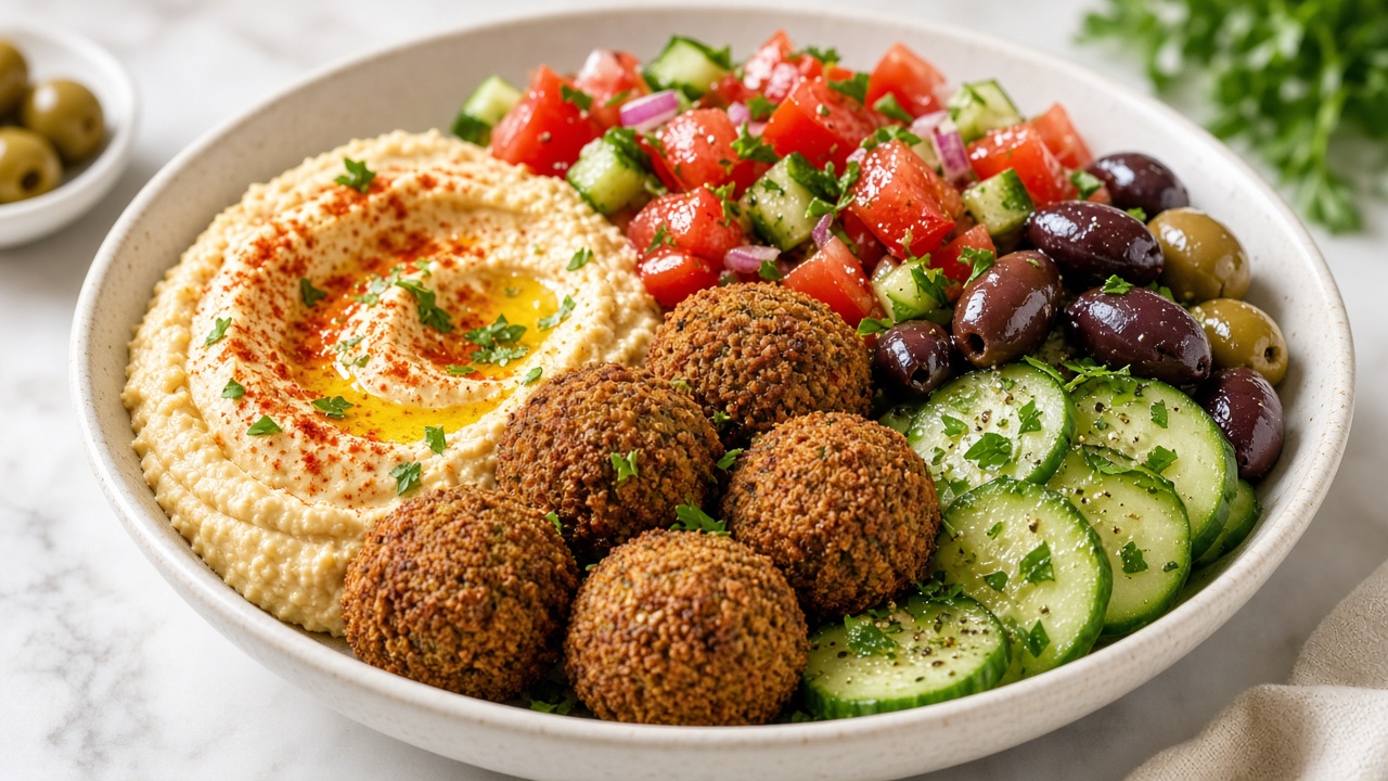 Mediterranean Falafel Bowl